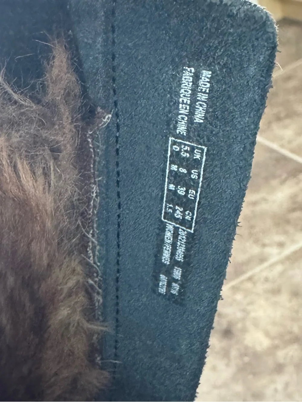 Women’s Clarks Knee High Faux Fur Lined Winter Snow Boots